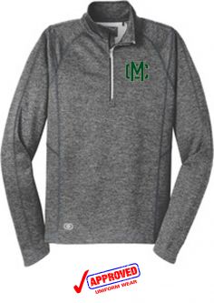 OGIO ENDURANCE Pursuit 1/4-Zip, Diesel Grey